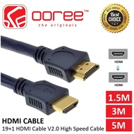 19+1 HDMI CABLE HD CABLE V2.0 / V2.1 HIGH SPEED HIGH QUALITY 3D FULL HD 1080P SUPPORT 4K & 3D COPPER