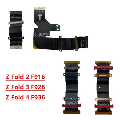 For Samsung Galaxy Z Fold3 Fold4 Fold2 5G SM-F926B F916B F936B Spin Axis Flex Cable Mobile Phone Fol