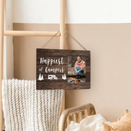 Camper Decor 8x10 Picture Frame, Camper Gifts, Camp Themed Camping Camper Picture Frames, Gifts for 