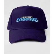 Minecraft Legends 3D Logo Baseball Cap