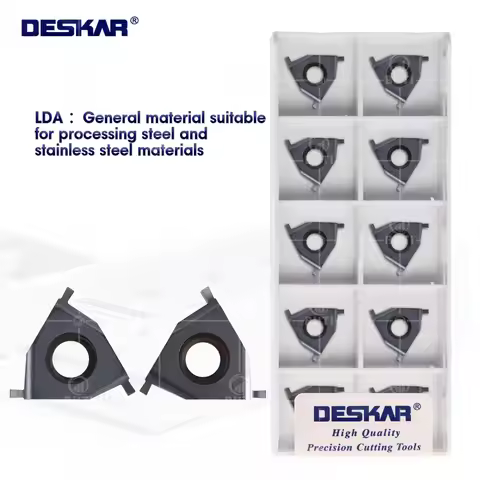 DESKAR 100% Original 16ER/IL 16IR EL 0.7 -1.0 1.1 1.2 LDA Cutting tool CNC Grooving Shallow Groove C