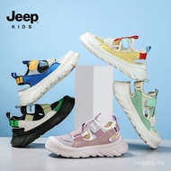 Breathable Sports Shoes Official Children's Shoes Sandals Baotou Frame Anti-slip jeep Men Women Holl