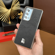 Ốp Lưng Điện Thoại Honor Magic Vs2 Chống Rơi Siêu Mỏng Có Thể Gập Lại Phong Cách Điện Mạ Cho Nam Và