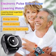 【Hot】Electronic Pulse Glucose Lowering Watch/Smart Blood Sugar Lowering Watch/AntiSnoring Smart Watch