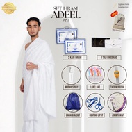 AL-BAHR SET IHRAM ADEEL 9 in 1 - 2 SET KAIN IHRAM + 1 TALI PINGGANG + AKSESORI HAJIUMRAH  albahr haj