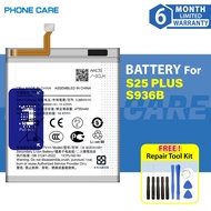 PhoneCare Battery For SAMSUNG S25 PLUS S936B, , EB-BS936ABE | 4900 mAh | Bateri