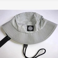 Stone Island Stone Island Metal Nylon Drawstring Fisherman Hat Sunscreen Sweat Absorbing Black Techn