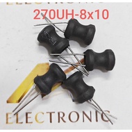 (Combo of 5) Inductor capacity 270UH Size 8x10mm