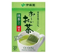 (Product of Japan) Ito En Oi Ocha Matcha Green Tea or Roasted Rice Tea with Matcha 20 bag抹茶绿茶