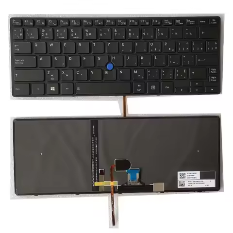New CU GR Layout For Toshiba Tecra X40-D Laptop Keyboard TBM16N63CUJ656 21PTDH8587