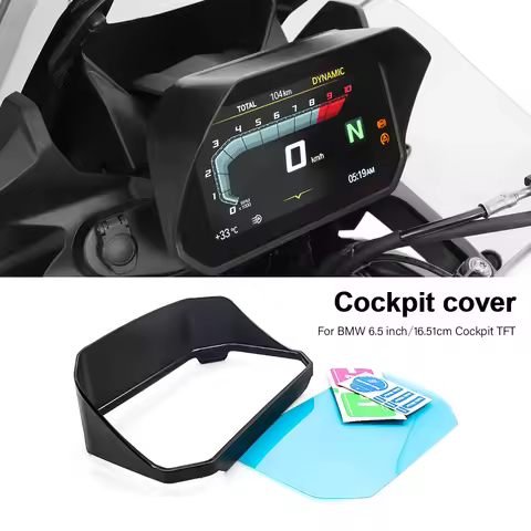 For BMW Cockpit TFT 6.5 inch/16.51cm Glare Protection Cover R1300GS R1250GS ADV R1200GS R 1250 R RS 