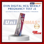[NEW PACKAGING] EVIN DIGITAL HCG WEEKLY PREGNANCY TEST 1S (WEEK INDICATOR)