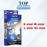 EBENE Bio-Ray Knee Guard With Tourmaline Firm Support - Beige S/M/L/XL (1 Pair)