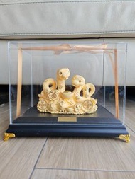 2026年 Justgold 中銀人壽 BOC Life 鍍24K金蛇 擺設