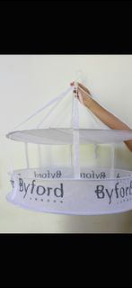 Byford 白色雙層折疊曬衣網