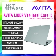 Avita Liber V14 i5 FHD Laptop SILVER (INTEL CORE i5 10210U, 8GB RAM, 512GB SSD, INTEL UHD, 14 FHD,W10)