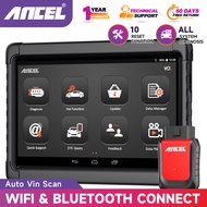 Ancel X7/V6 pro/ V5 BT ไร้สายเดิม Obd2สแกนเนอร์เต็มระบบ2024เครื่องมือวิเคราะห์รถยนต์ odb รถสแกนเนอร์