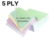 Contionous Form Paper 5 Ply, 4 Ply, 3 Ply, 2 Ply, 1 Ply/Computer Paper/9.5" x 11"