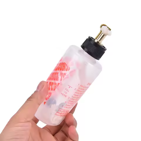 1PCS Dental Lab Dentistry Denture Empty Plastic Alcohol Torch Alcohol Bottle Chemical Wax Type Alcoh
