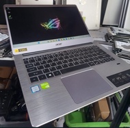Laptop ACER SWIFT 3 NVIDIA i3 Gen-7 Bekas