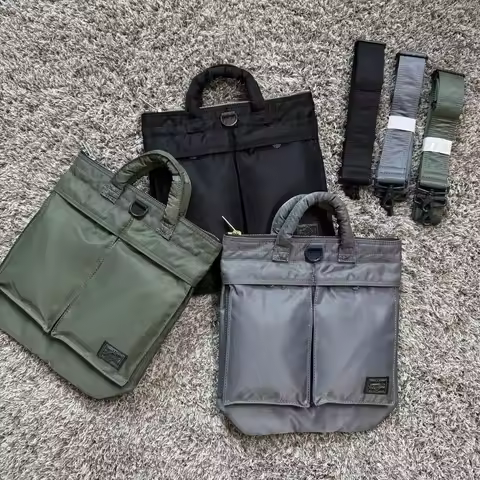 PX TANKER 2WAY HELMET Versatile Casual Commuter Trendy Shoulder Phone Bag Lightweight Anti-theft Mul