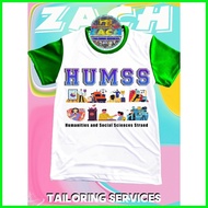 ◨ ✙ HUMSS -HUMANITIES & SOCIAL SCIENCES STRAND SHIRT