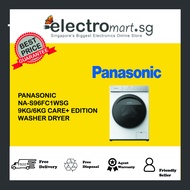 PANASONIC 9KG/6KG CARE+ EDITION WASHER DRYER NA-S96FC1WSG (WHITE)