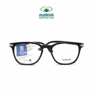 Gọng Kính Thời Trang Nam Dáng Chữ Nhật Bầu KALLA KL-T6368(Tặng Gói Đo Khám Mắt Chuẩn Y Khoa)