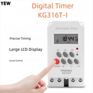 YEW Timer Switch, 110V 12V Digital Timer, Portable LED 220V 25A Electrical Device Timer Electrician