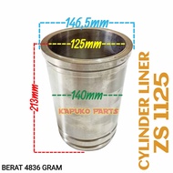 ZS1125 CYLINDER LINER UNTUK MESIN DIESEL TIANLI