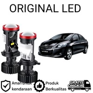 2pcs H4 LED Headlight Projector High Power Car Toyota vios gen2 AM