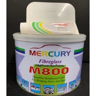 M800 MERCURY FIBREGLASS / FIBERGLASS (280GM & 1.25KG SIMEN FIBERGLASS KERETA)