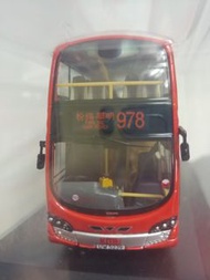 全新 1:76 九巴 Volvo B9TL Wright 12m UW5239 #978 巴士模型