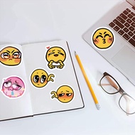 60PCS Yellow Edions Stickers For Laptop Helmet Notebook Decal