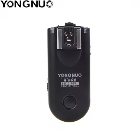 Yongnuo RF-603 II FSK 2.4GHz 16 channels Wireless Remote Flash Trigger With calbe C1/ C3 for Canon 5