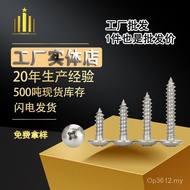 Stainless Steel Large Flat Head 304 Flat Round Head Self-Tapping Screw Self-Tapping Screw M3.9 M4.8 