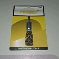 16mm Brass Handle Wire Brush Mini Brass Wire Brush Rust Cleaner 16 mm