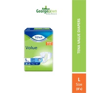 TENA VALUE ADULT DIAPER L 8S (GTG)