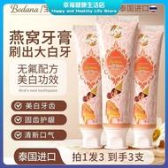 【正品现货】 【三支】Bodana泰国牙膏宝得娜燕窝牙膏[Three Sticks] Bodana Thai Toothpaste Bodana Bird's Nest Toothpaste Soli