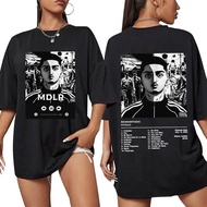 Fashion Graphic T-Shirt Rapper Morad MLR Men's Women's Clothing Fashion Hip Hop Vintage Oversized Sh