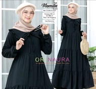 DAVIA MIDI DRESS CRINKLE AIRFLOW MIDI DRESS SUSUN GAMIS MUSLIM BUSUI TERBARU GAMIS TERMURAH GAMIS MA