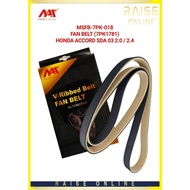 MEAUSU FAN BELT MSFB-7PK-018 7PK1781 Model: HONDA ACCORD SDA 03 2.0 / 2.4