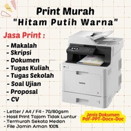 Fast Document PrintJasa and Black and White A5 Size/B5/A4/F4/Quarto