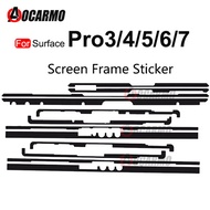 Microsoft Surface Pro 4 5 6 7 Pro3 Pro4 Pro5 Pro6 Pro7 Book 1 2 Book3 Adhesive LCD Display Screen Fr