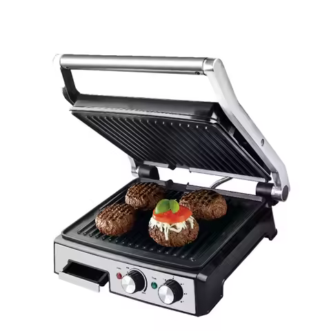 Household Meat Grill Electric Barbecue Smokeless Multibaker Grinddle Non-stick Grill Pan Beef Roaste