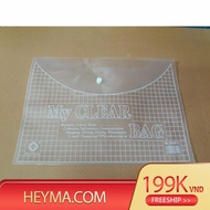 Myclear bag size F-Button cover F4