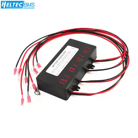 Digital Dispaly 48V Battery Equalizer for 4 x 12V Batteries Balancer 4S 12V Gel Flood AGM Lead Acid 