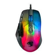 ROCCAT Kone XP เมาส์เกม PC พร้อม3D แสง RGB AIMO 19K เซ็นเซอร์ DPI ออปติคอล4D ล้อคริสตัลการออกแบบปุ่ม