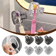UKB 1/2/4pcs Light Luxury Style Toothbrush Head Covers Travel Portable Toothbrush Protective Cap Pla