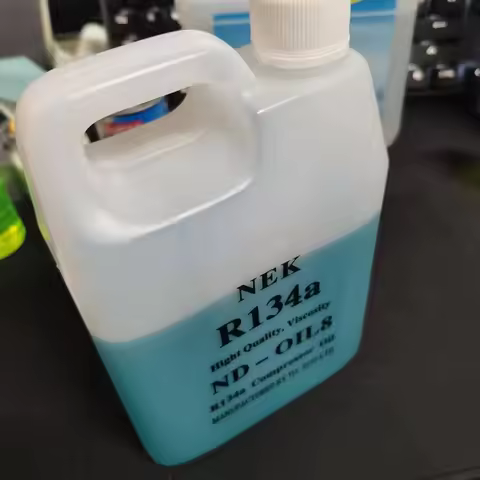 Air conditioning compressor refrigerant PAG oil, R134a PAG OIL ,ND 8 oil for R134a compressor,600ml 